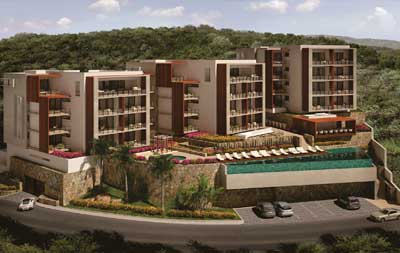 Rendering of new Cabo Pacific Condos at Sunset Beach