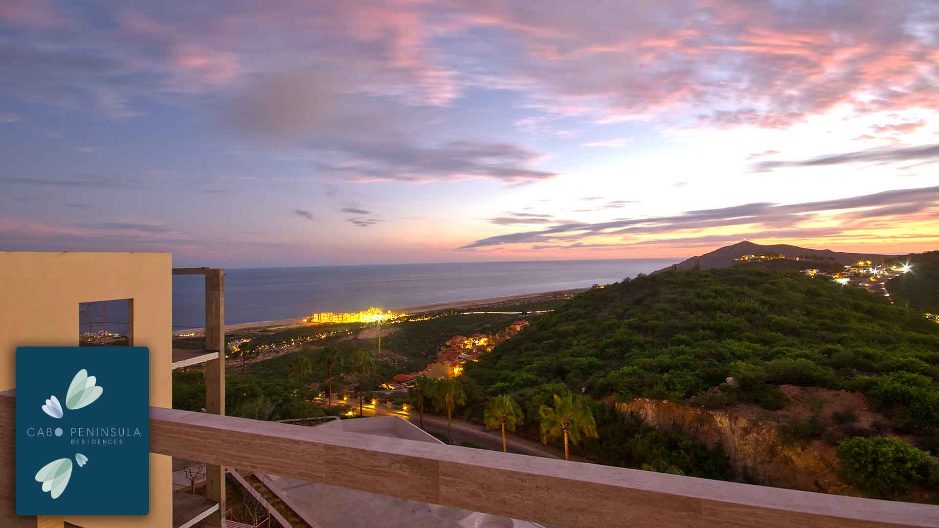 Exterior rendering of Cabo Pacific Residences