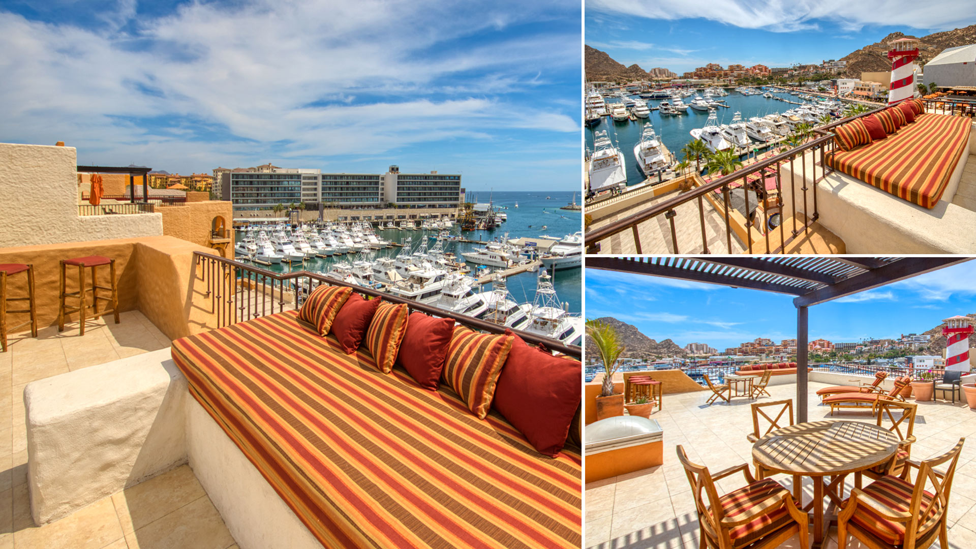 Amazing Terrace Overlooking Cabo Marina