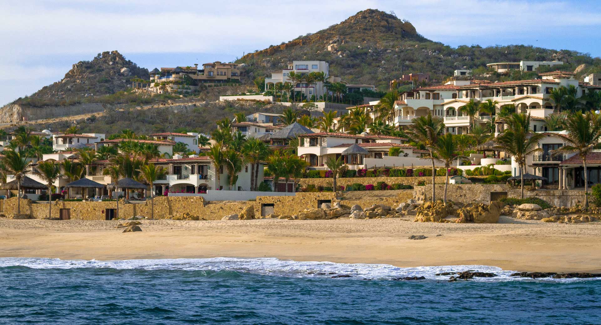 Beachfront luxury homes on the Sea of Cortez, Los Cabos