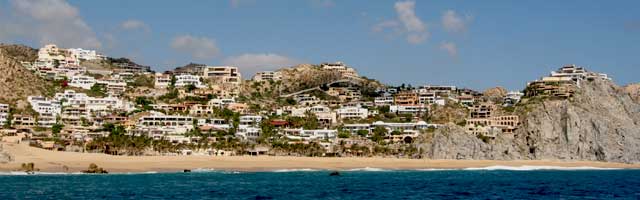 Panorama of Cabo San Lucas and Land's End